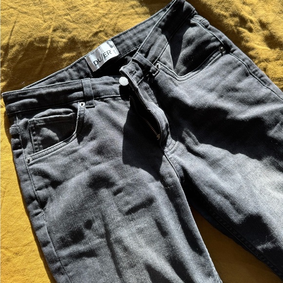 DU/ER Girlfriend Performance Denim (Vintage Black) - Picture 10 of 11